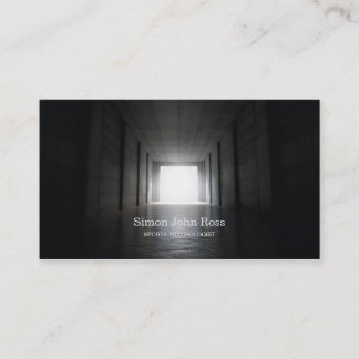 Light At The End Of The Sports Tunnel Business Card
