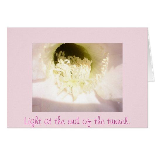 Light at the end of the tunnel (Front Horizontal)