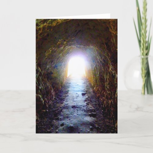 Light at the End of the Tunnel Card