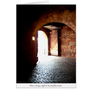 Light at the end of the tunnel cards