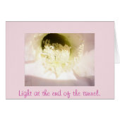 Light at the end of the tunnel cards (Front Horizontal)