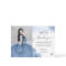 Light Baby Blue Silver Quinceañera Photo Birthday