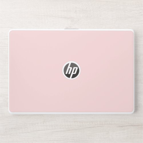 Light Baby Pink HP Laptop Skin