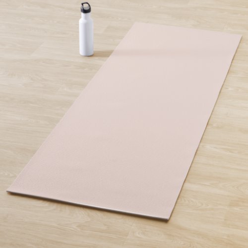 Light Ballet Slippers Pink Solid Color Yoga Mat