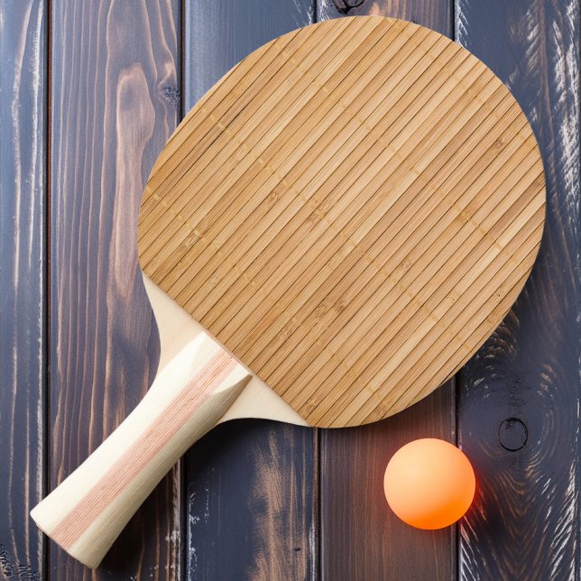 Light Bamboo Mat Ping Pong Paddle (Creator Uploaded)