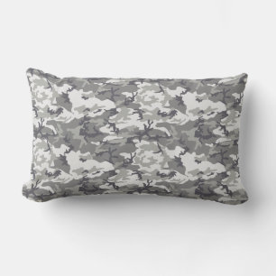 Light Bark Camo Father's Day Gift Lumbar Pillow