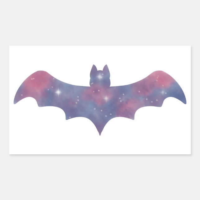 Light Bat Starscape Sticker (Front)