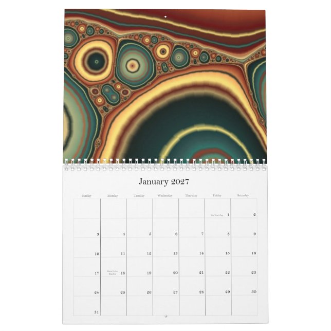 Light Beams Calendar (Jan 2027)