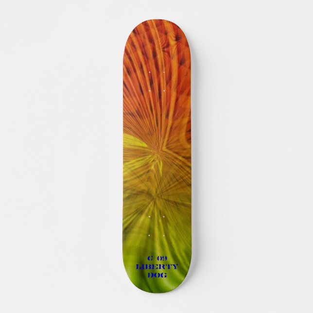 LIGHT BEAMS NEON PRO SKATEBOARD FUN KIDS DECK (Front)