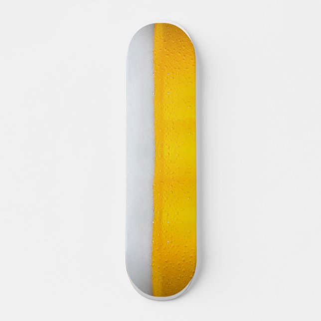 Light Beer with foam Skateboard Deck (Front)