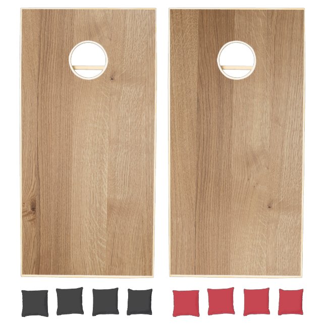 Light Birch Wood Cornhole Set (Set)
