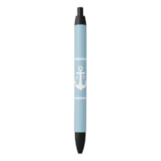 Light Blue Anchor Monogrammed Pen
