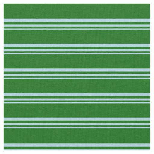 Light Blue and Dark Green Lined/Striped Pattern Fabric