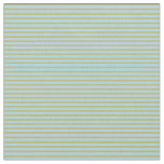 [ Thumbnail: Light Blue and Dark Khaki Stripes/Lines Pattern Fabric ]