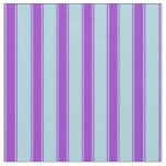 [ Thumbnail: Light Blue and Dark Orchid Pattern Fabric ]