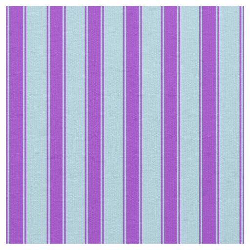 Light Blue and Dark Orchid Pattern Fabric