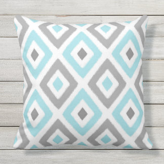 Grey Outdoor Pillows & Cushions | Zazzle