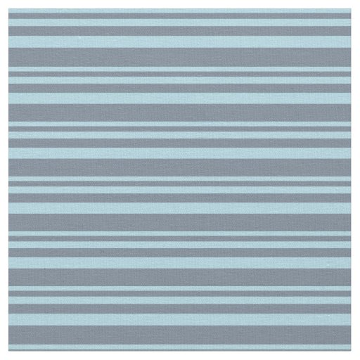 Light Blue and Slate Gray Lined Pattern Fabric