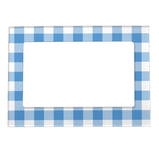 Blue Gingham Border