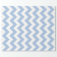 Minimalist Elegant Light Blue Solid Plain Color Wrapping Paper