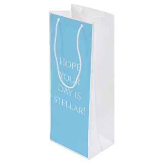 Light Blue Astronaut - Gift Bag