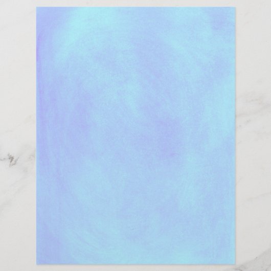 Light Blue Blends Baby Shower Letterhead (Front)