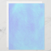 Light Blue Blends Baby Shower Letterhead (Front/Back)