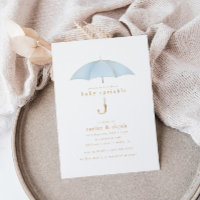 Light Blue Boy Baby Sprinkle Shower Event |