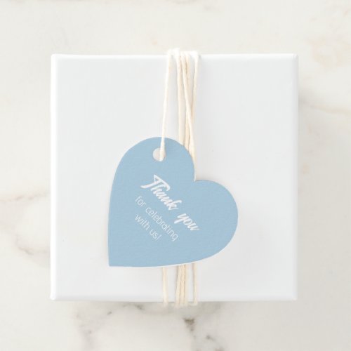 Light Blue Bride Squad Thank You Favor Tags