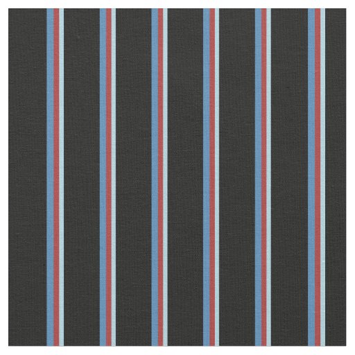 Light Blue, Brown, Blue, and Black Colored Lines Fabric