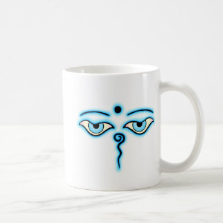 Light Blue Buddha Eyes.png Coffee Mug