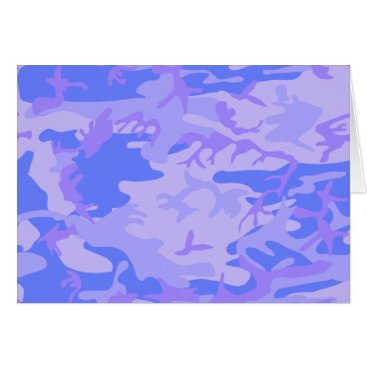 Light Blue Camouflage Pattern Card Light Blue Camouflage Pattern Card