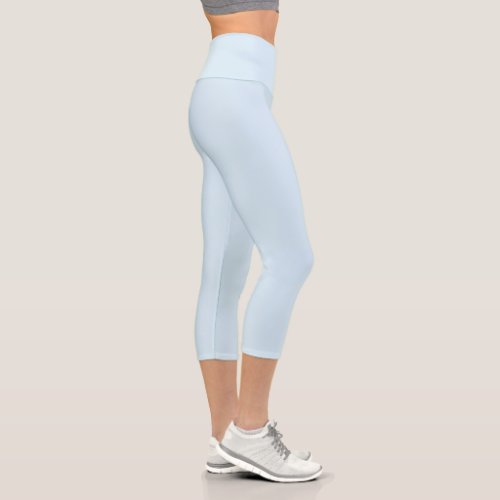 Light Blue Capri Leggings