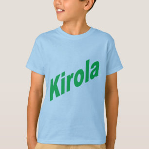 Light blue children's T-shirt KIROLA