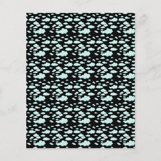 Light blue clouds pattern (Back)