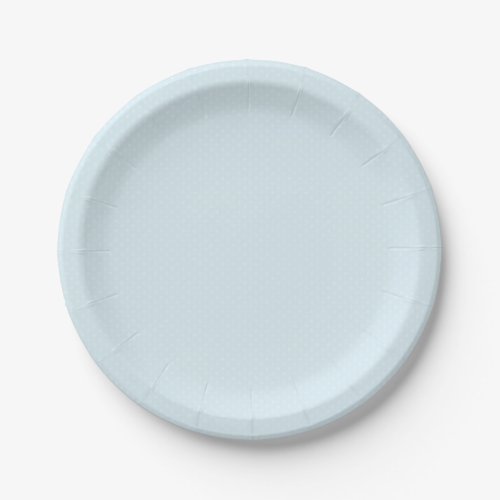 Light Blue Connected Dots Paper Plates