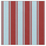 Light Blue &amp; Dark Red Lined/Striped Pattern Fabric