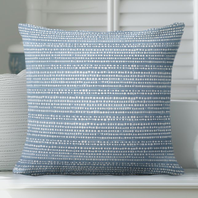 Light Blue Decorative Throw Pillow (Creator Uploaded)