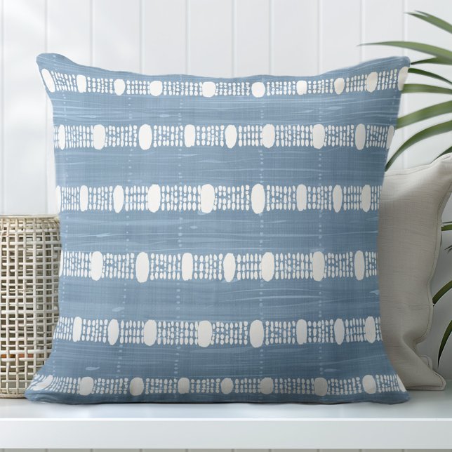 Light Blue Decorative Throw Pillow (Creator Uploaded)