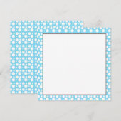 light blue dots, a simple, pleasant decoration (Front/Back)