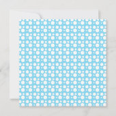 light blue dots, a simple, pleasant decoration (Back)