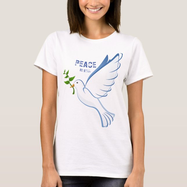 Light blue dove T-Shirt (Front)