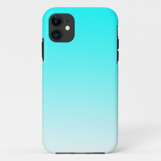 Light Blue Fade iPhone 11 Case