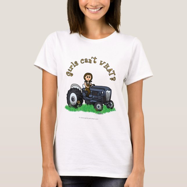 Light Blue Farmer Girl T-Shirt (Front)