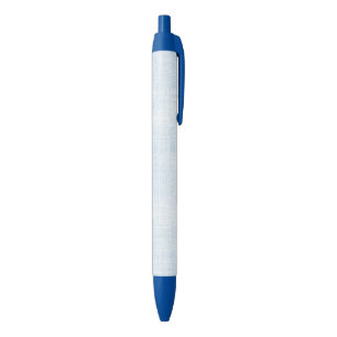 Light Blue Faux Linen Pen