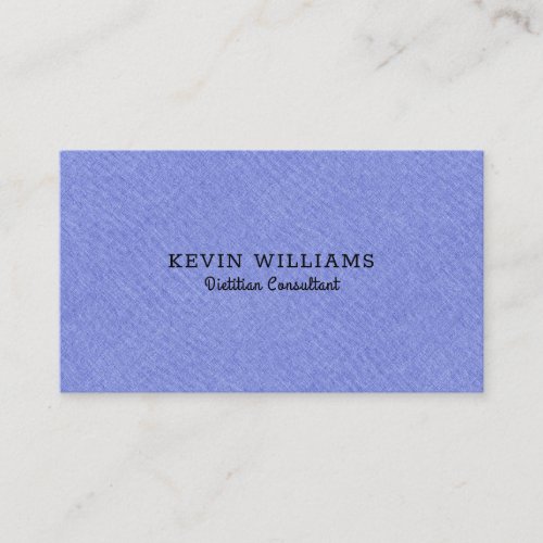 Light_blue faux linen texture background business card