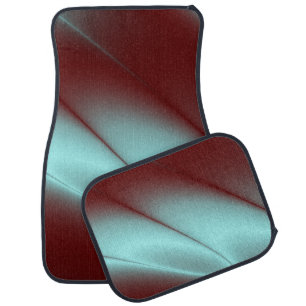Light Blue Flash Car Floor Mat