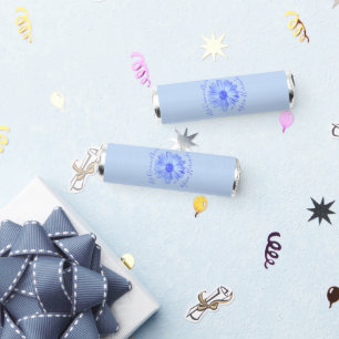 Light Blue Floral Quinceañera Breath Savers® Mints