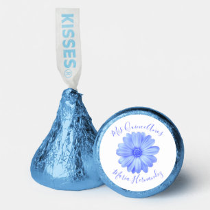Light Blue Floral Quinceañera Hershey®'s Kisses®