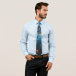 Light Blue Galaxy Neck Tie Light Blue Galaxy Neck Tie